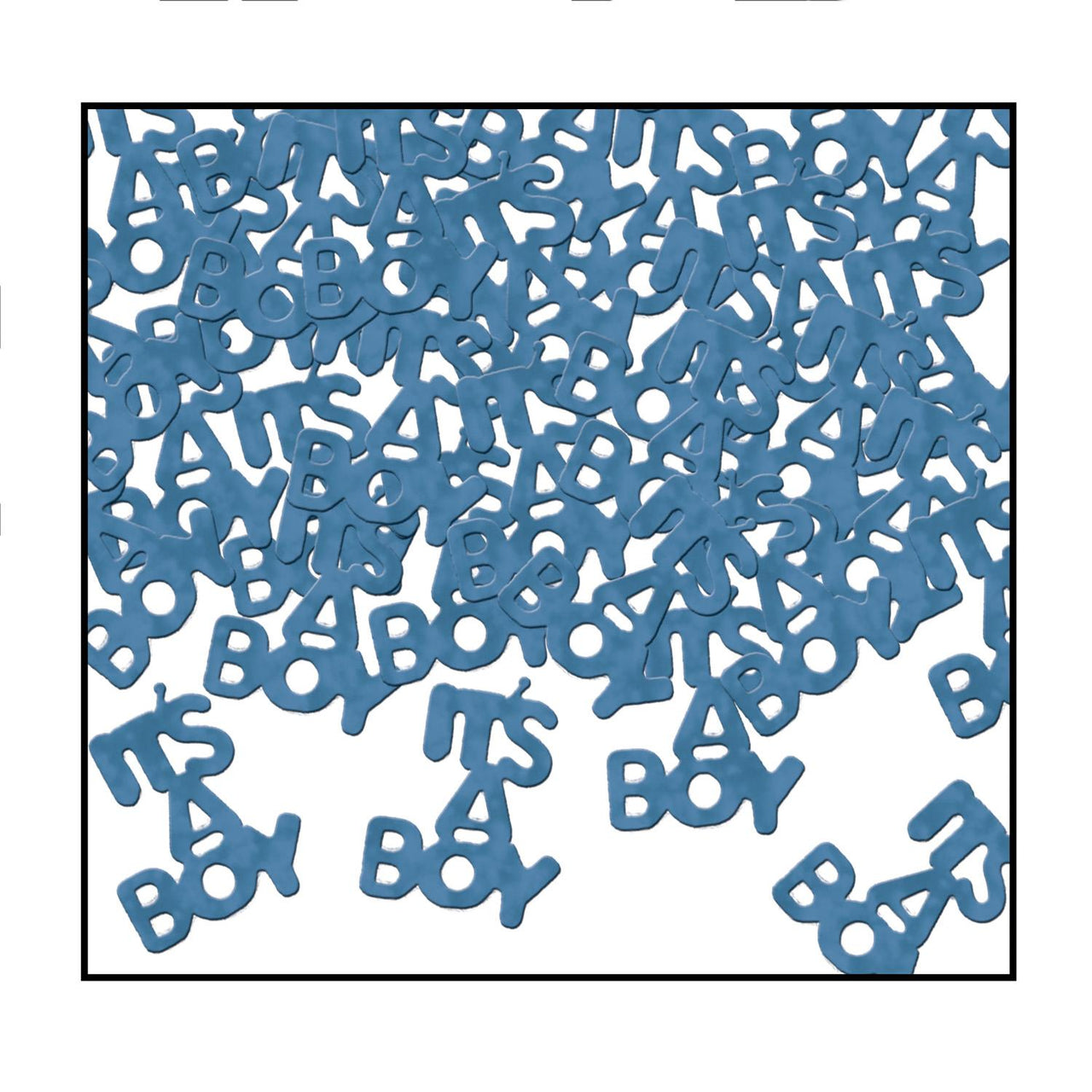 It's A Boy Confetti- Blue - Bulk/12 Packs
