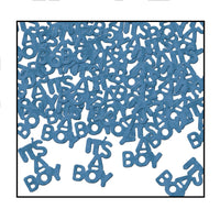 It's A Boy Confetti- Blue - Bulk/12 Packs