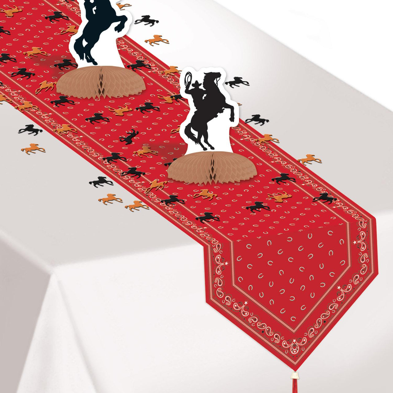 Bulk Horse Racing Party confetti Horses (12 Packages/Case) by Beistle