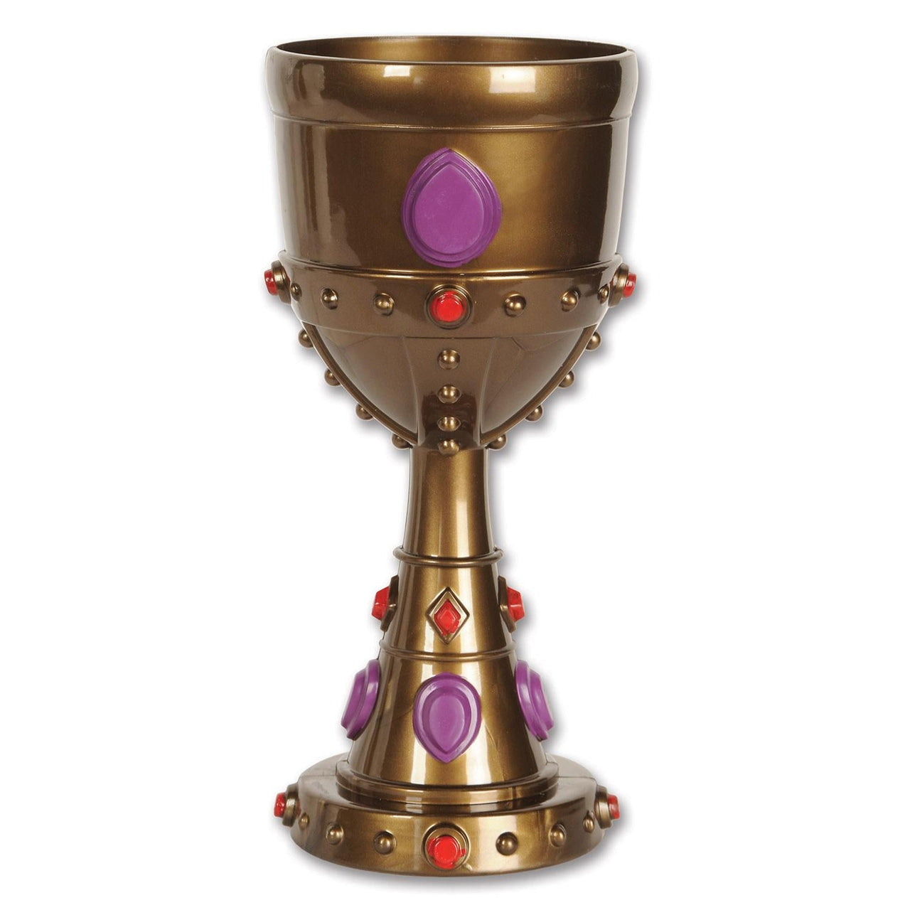 Plastic Jeweled Goblet - Bulk/12 Goblets