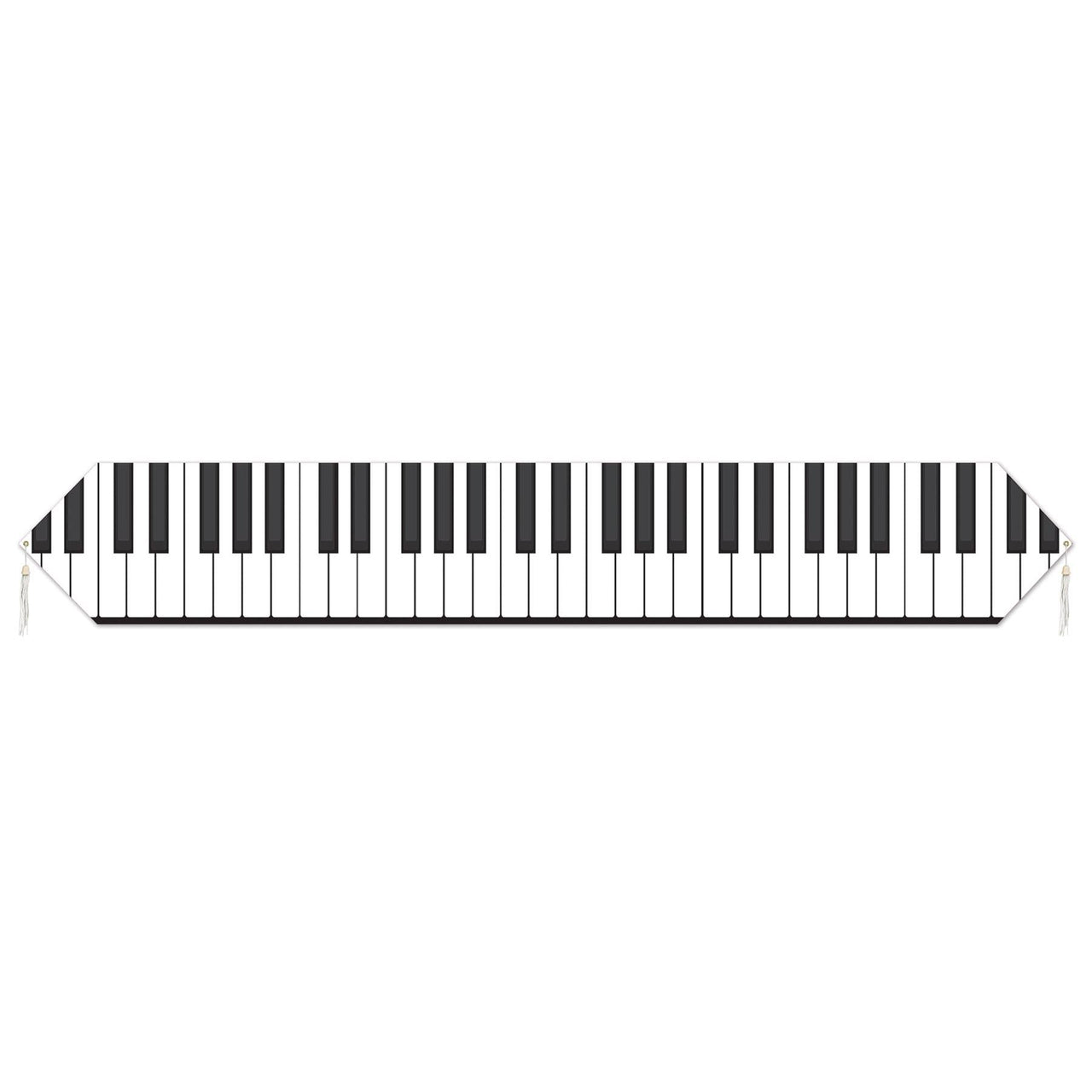 Printed Piano Keyboard Table Runner