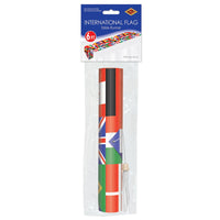 Printed International Flag Table Runner