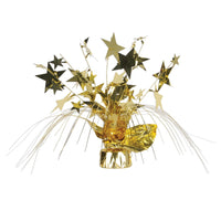New Year's Eve Star Gleam 'N Spray Centerpiece - Bulk 12 Pack