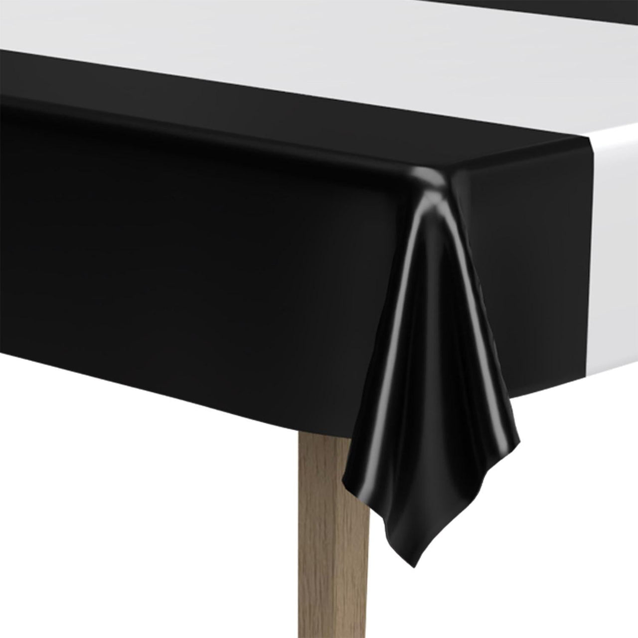 Bulk Movie Night Theme Party Black & Silver Tablecover (Case of 12) by Beistle