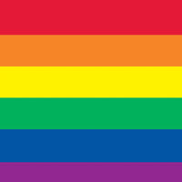 Bulk Rainbow Tablecover (Case of 12) by Beistle