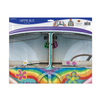 Party Supplies - Hippie Bus Photo Prop (Case of 6)