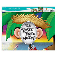 6 Pack Bulk Luau Monkey Photo Prop