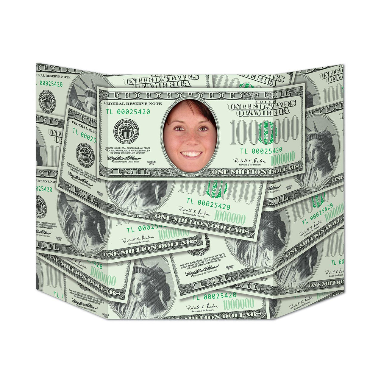 Million Dollar Smile Party Photo Prop - Bulk 6 Pack