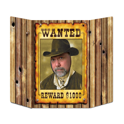 Wanted Poster Party Photo Prop - Bulk 6 Pack