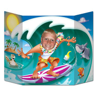 Luau Party Surfer Dude Photo Prop - Bulk 6 Pack