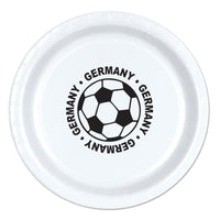 Germany Soccer Party Plates - 9 Inch (8-Pack)