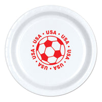 Soccer Party Dinner Plates - 9 inch (8 Count)