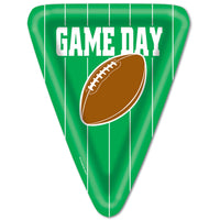 Game Day Football Party Paper Plates 10 inch - Bulk 96 Pack