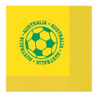 Soccer Luncheon Napkins - 2-Ply Sports Party Napkins