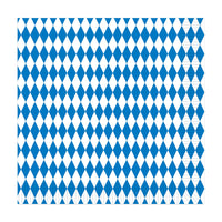 Oktoberfest Blue/White Luncheon Napkins - Bulk 192 Pack