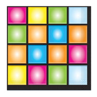 Disco Party Luncheon Napkins - Bulk 192 Pack