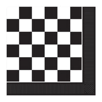 Checkered Party Luncheon Napkins - Bulk 192 Pack