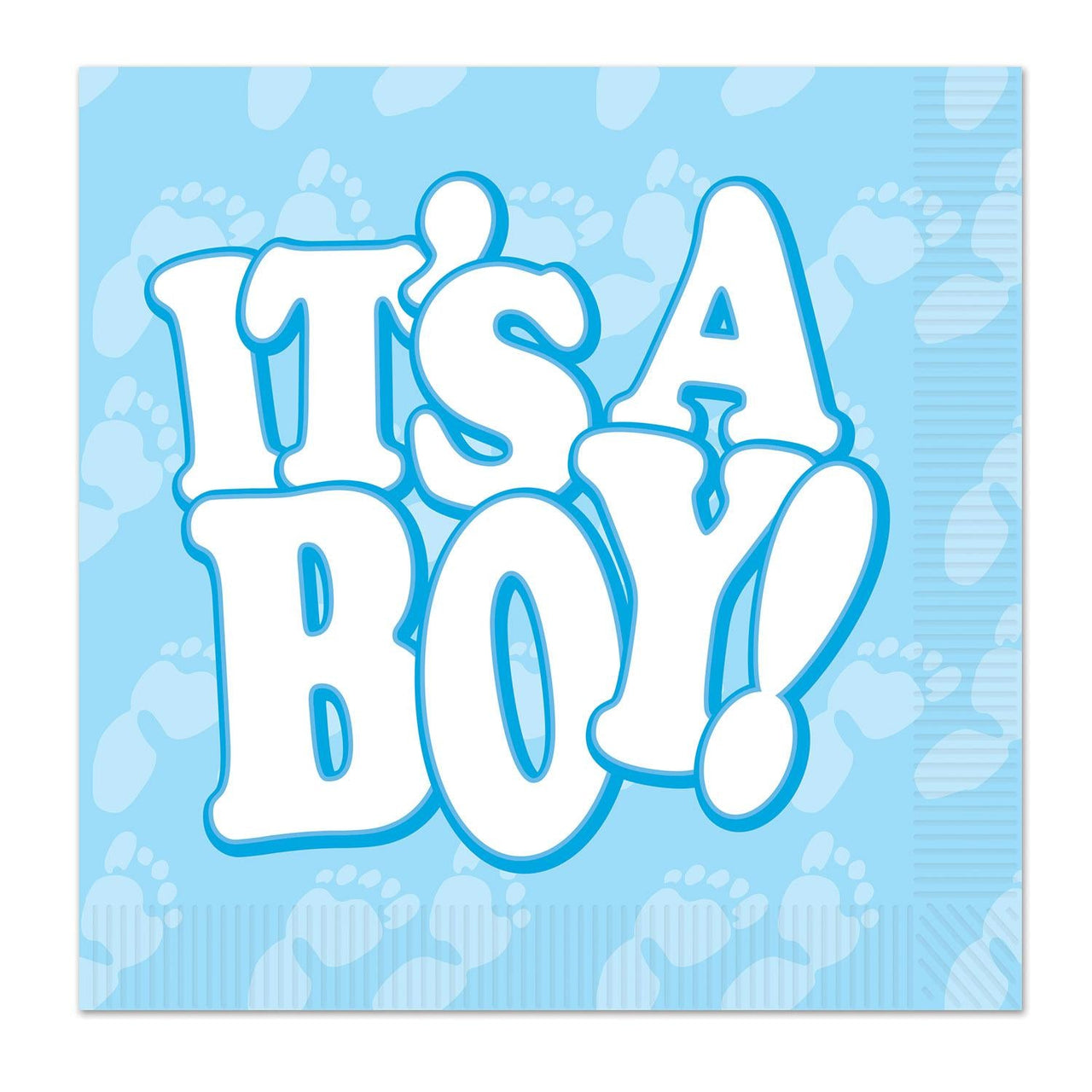 It's A Boy! Luncheon Napkins - Bulk 192 Pack