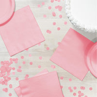 500 pc Bulk Classic Pink Luncheon Napkins 3 ply