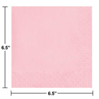 500 pc Bulk Classic Pink Luncheon Napkins 3 ply