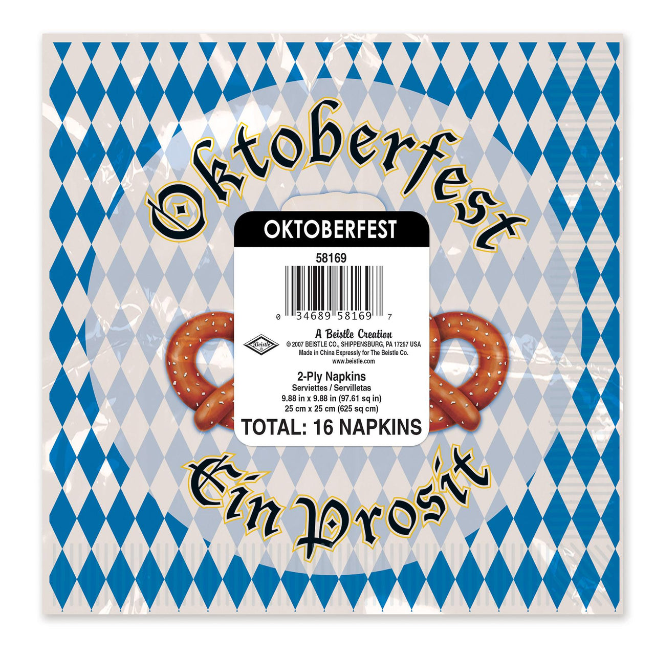 Oktoberfest Beverage Napkins