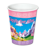 Princess Party Beverage Cups - Bulk 96 Pack