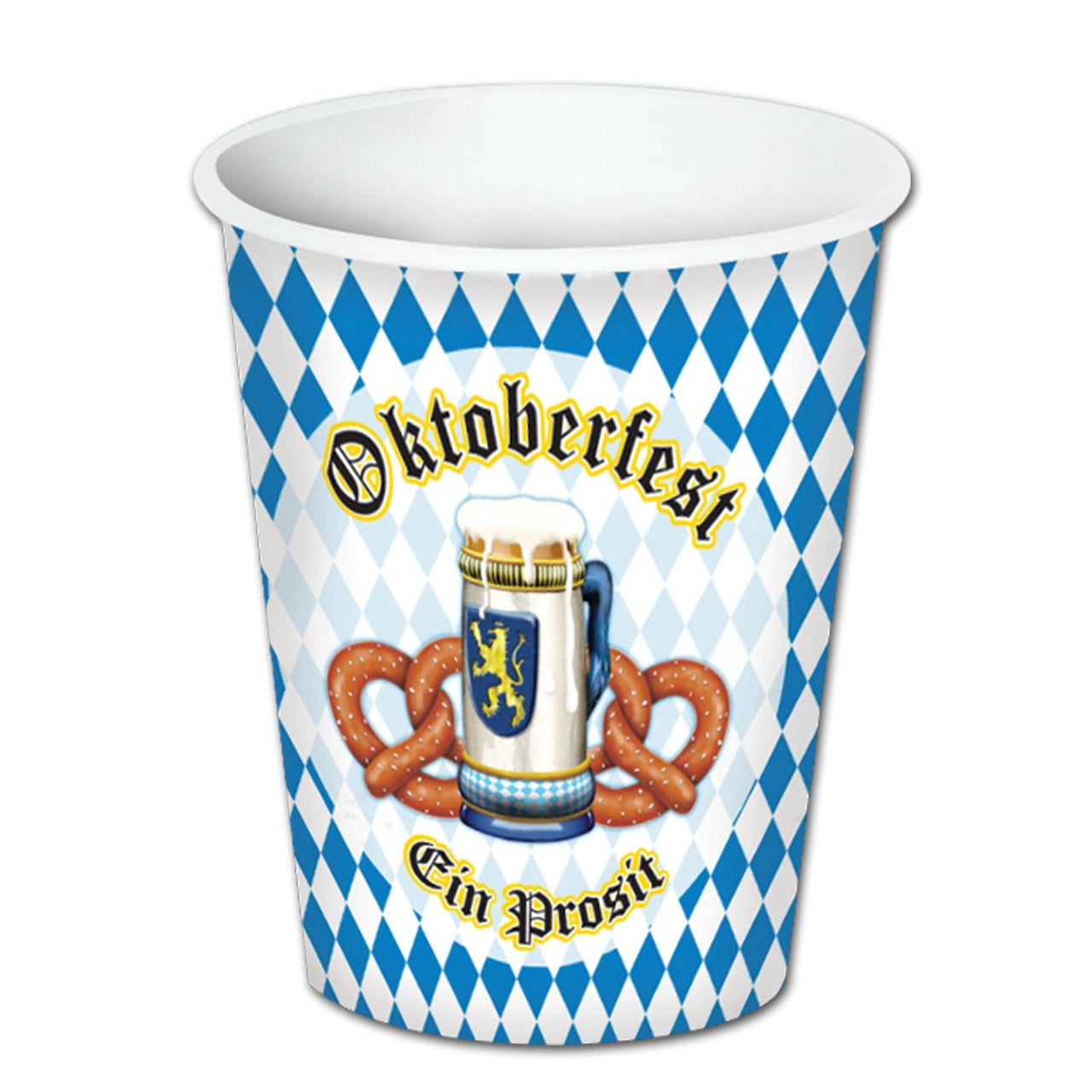 Oktoberfest Beverage Cups - Bulk 96 Pack