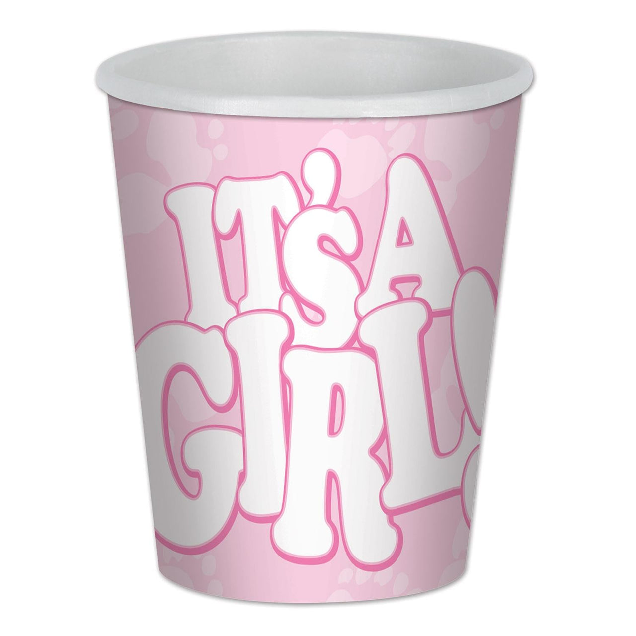 It's A Girl! Beverage Cups - Bulk 96 Pack