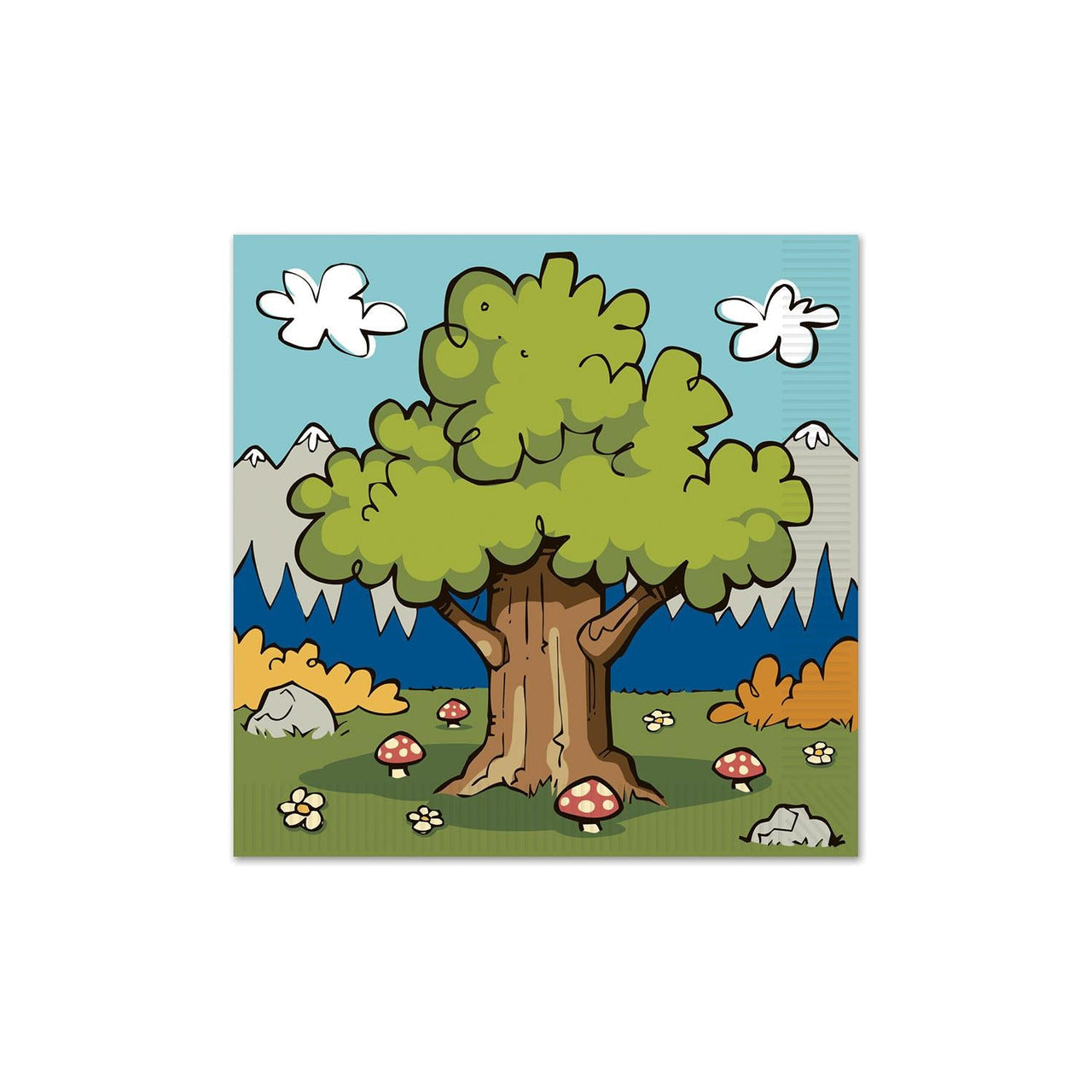 Woodland Friends Party Luncheon Napkins - Bulk 192 Pack