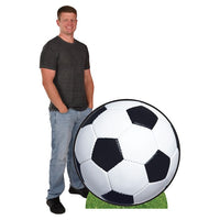4 Pack Bulk Soccer Ball Stand-Up