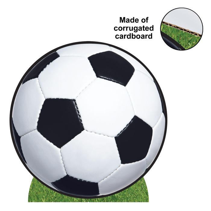 4 Pack Bulk Soccer Ball Stand-Up