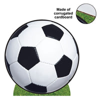 4 Pack Bulk Soccer Ball Stand-Up