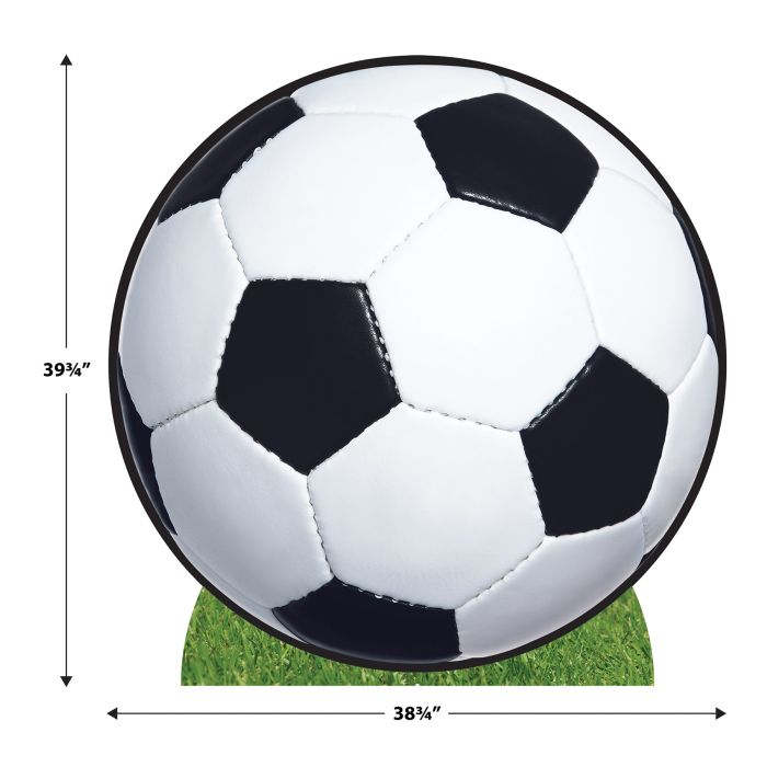 4 Pack Bulk Soccer Ball Stand-Up