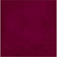 500 pc Bulk Burgundy Luncheon Napkins 3 ply