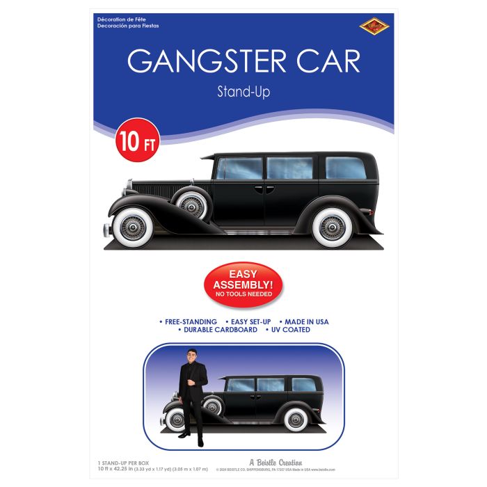 Gangster Car Stand-Up (1 per package)