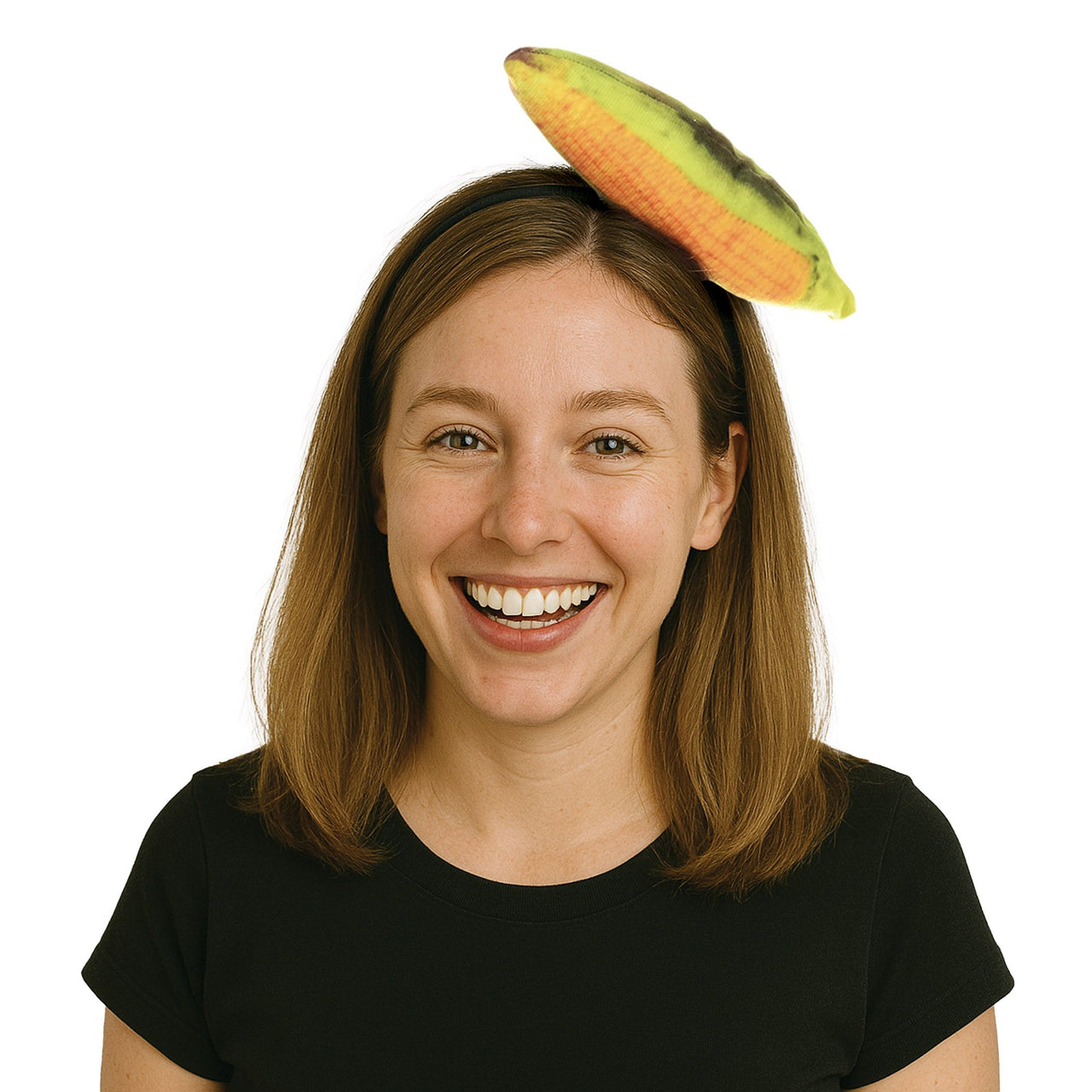 12 Pack Bulk Fun Corn Cob Headband Farm & Fall