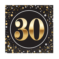 30th Birthday Luncheon Napkins - 2-Ply (16 Pack)