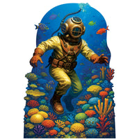 Deep Sea Diver Stand-Up Prop - Under The Sea & Luau Decor