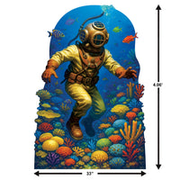 Deep Sea Diver Stand-Up Prop - Under The Sea & Luau Decor