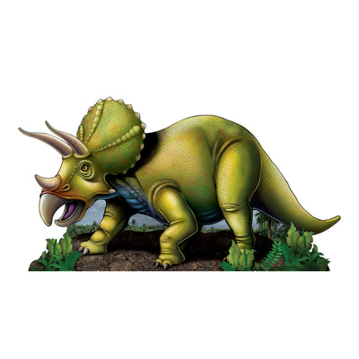 Triceratops Stand-Up Prop - Life-Size Dinosaur Decoration