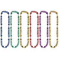 60 Pack Bulk Pride Beads-of-Expression Rainbow Novelty Beads