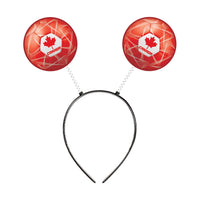 Soccer Ball Boppers Headband - Sports Fan Costume Accessory