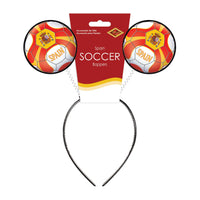 12 Pack Bulk Spain Flag Boppers Headband Soccer & Sports Fan Accessory