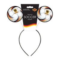 12 Pack Bulk Germany Soccer Boppers Headband Sports Fan Accessory