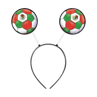 Mexico Boppers Headband - Soccer Fan Accessory