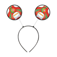Portugal Soccer Boppers Headband - Sports Fan Accessory