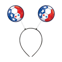 Soccer Ball Boppers Headband - USA Sports Fan Accessory