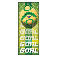 Soccer Australia Door Cover - All-Weather Sports Decoration