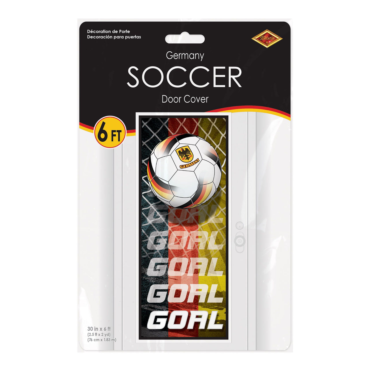 12 Pack Bulk Germany Soccer All-Weather Door Cover 6ft x 30in