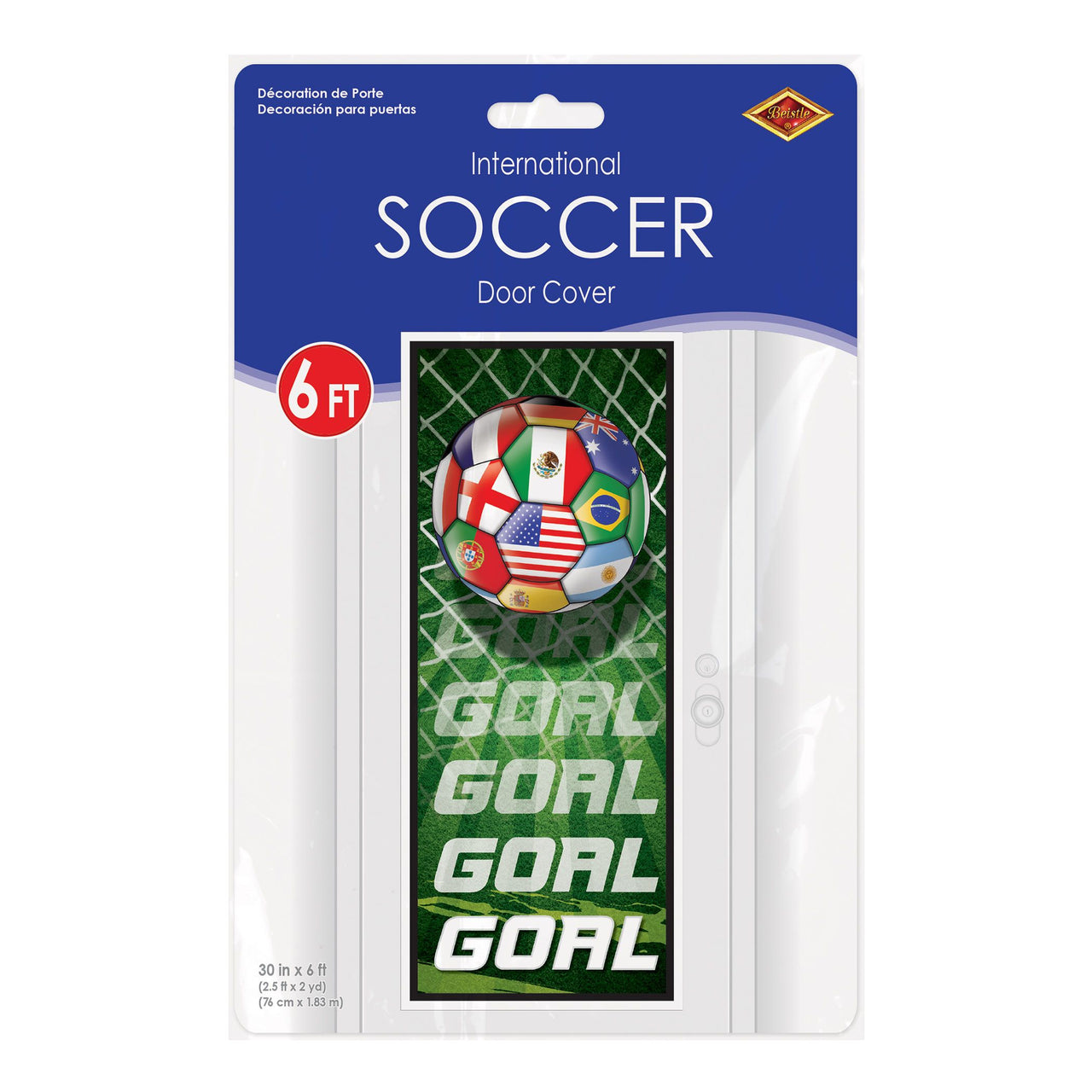 12 Pack Bulk Soccer Sports All-Weather Door Cover 6ft x 30in